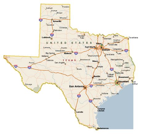 Austin On A Texas Map