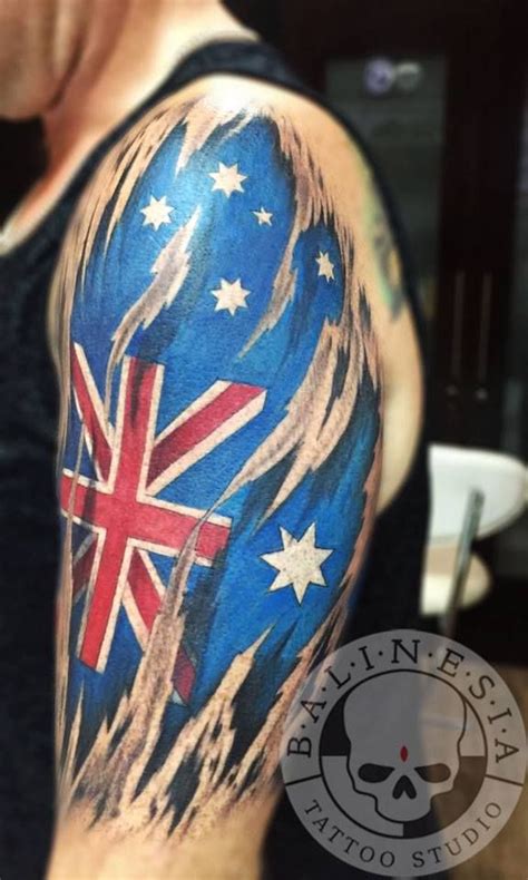 Australian Flag Temporary Tattoos Boas ideias para