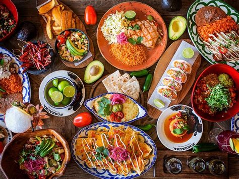 Authentic Mexican dishes