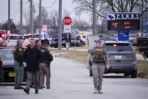 Authorities' Response Perry, Iowa