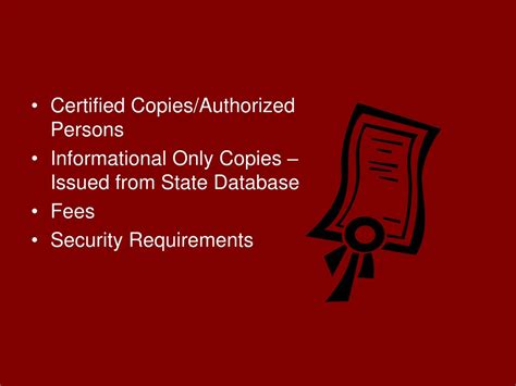 Authorized vs. Informational Copies