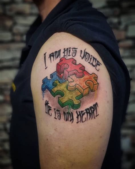 60+ Wonderful Autism Tattoo Ideas Showing Awareness and Honor