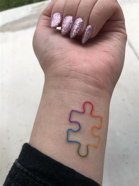 60+ Wonderful Autism Tattoo Ideas Showing Awareness and