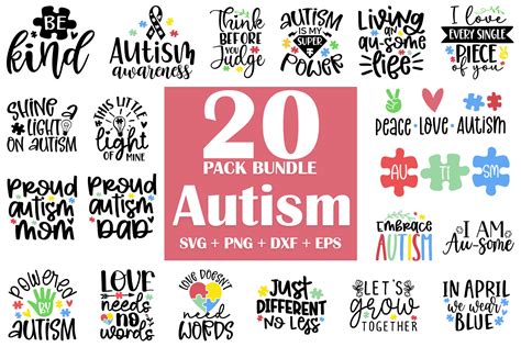 Download Autism Bundle For Silhouette