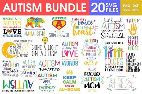 Download Autism Quotes Bundle Printable