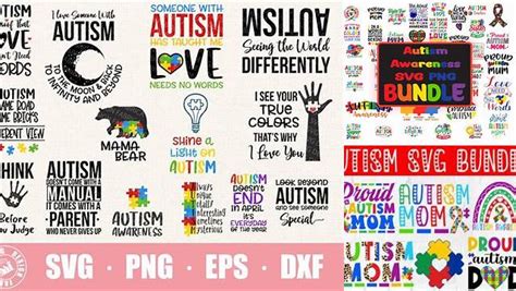 Download Autism Quotes Bundle for Cricut Machine