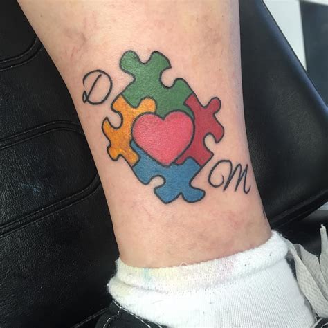 60+ Wonderful Autism Tattoo Ideas Showing Awareness and