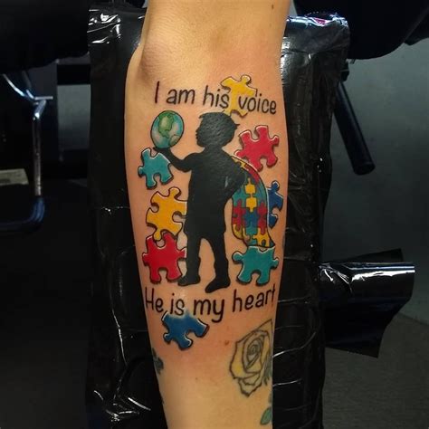 Autism Tattoos For Son