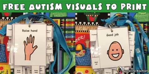Autism Visual Aids Printable