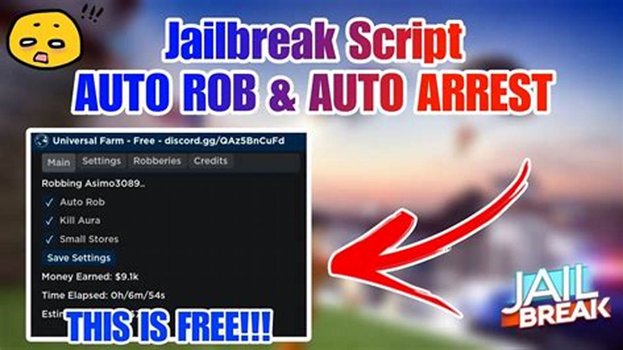 Auto Rob Jailbreak Script 2024