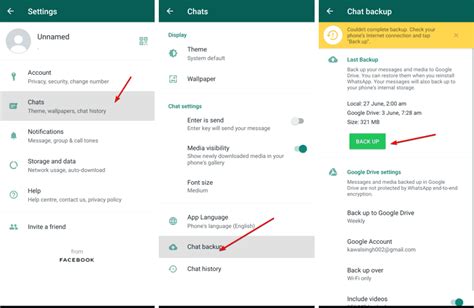 Auto Back-Up WhatsApp Chat History