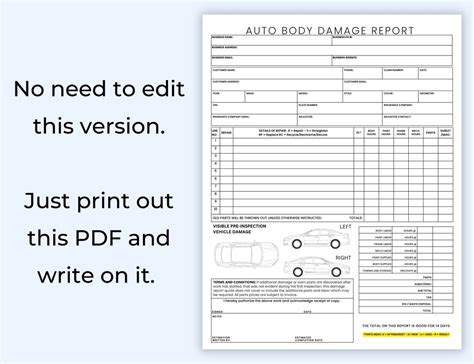 Auto Body Damage Evaluation