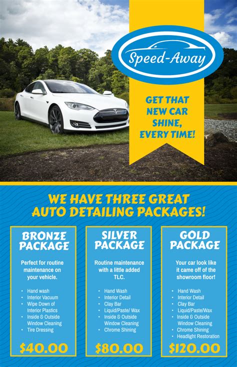 Auto Detailing Template