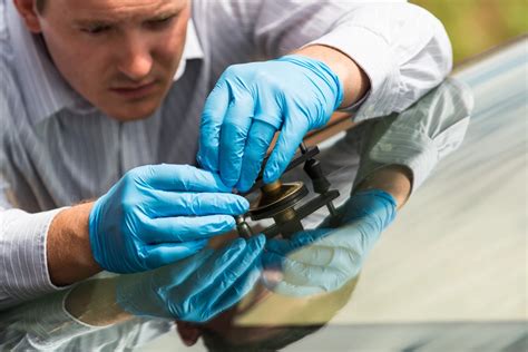 Auto Glass Repair Process