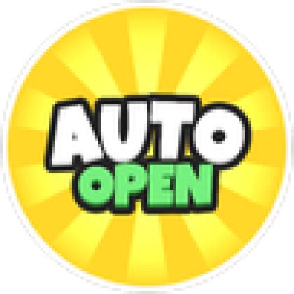 Auto Open - Roblox