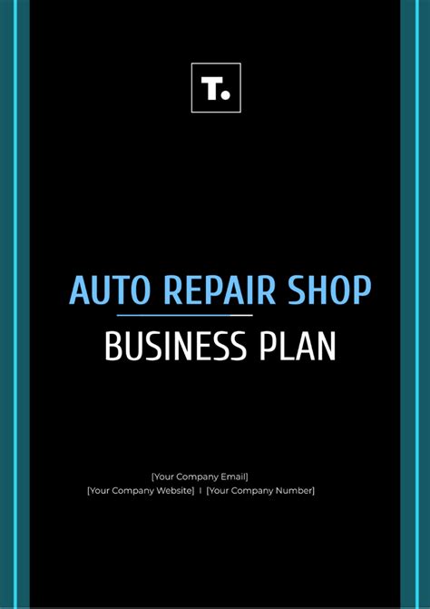 Auto Repair Business Plan Essentials
