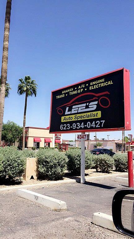 Auto Repair Shop Signage Glendale AZ