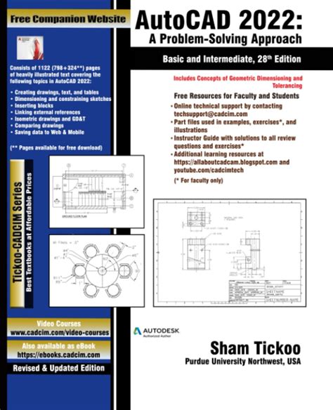 AutoCAD 2022: A Problem - Solving Approach Basic And Intermediate 28th Edition