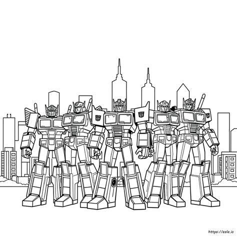 Autobots Coloring Pages