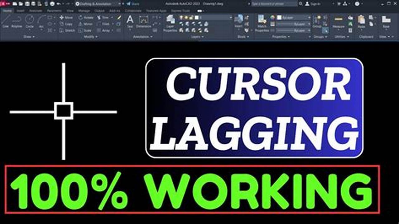 Autocad 2024 Cursor Lagging