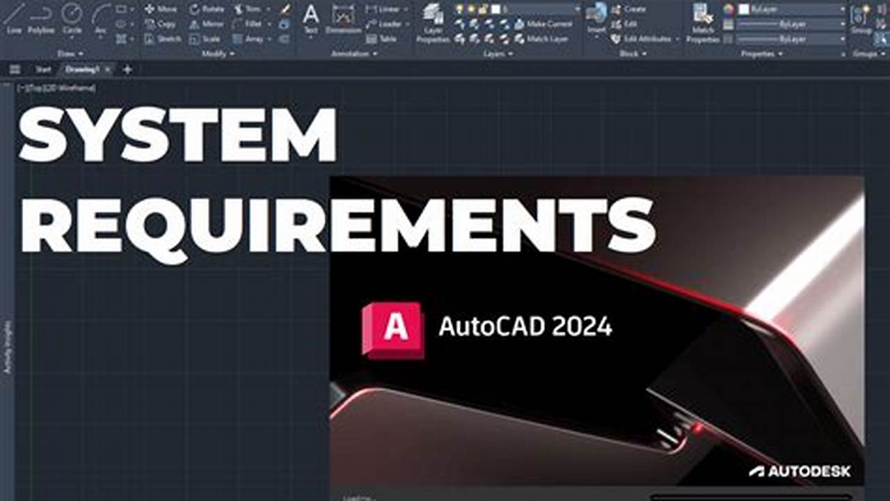 Autocad 2024 System Requirements Windows 10