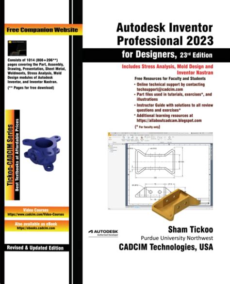 Autodesk Inventor Professional 2023 For Designers 23rd Edition