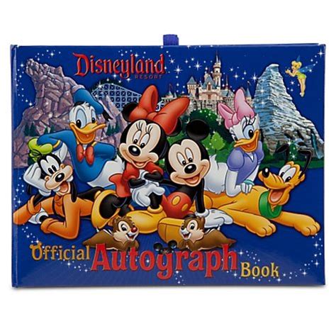 Autograph Book For Disneyland