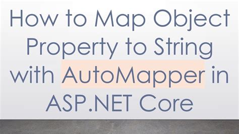 [Solved] How to map a string to a date in automapper? 9to5Answer