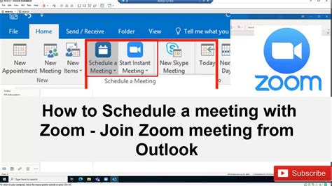 Automatically Add Zoom Meeting To Outlook Calendar