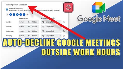 Automatically Decline Meetings In Google Calendar
