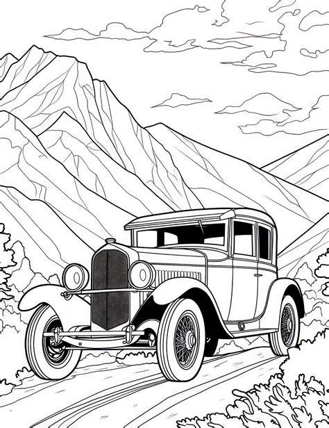 Automobile Coloring Pages