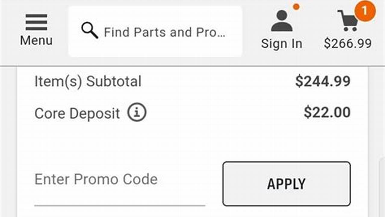 Autozone Promo Code September 2024