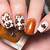 Autumn Chic: Trendy Nail Designs Featuring Beautiful Leaves
