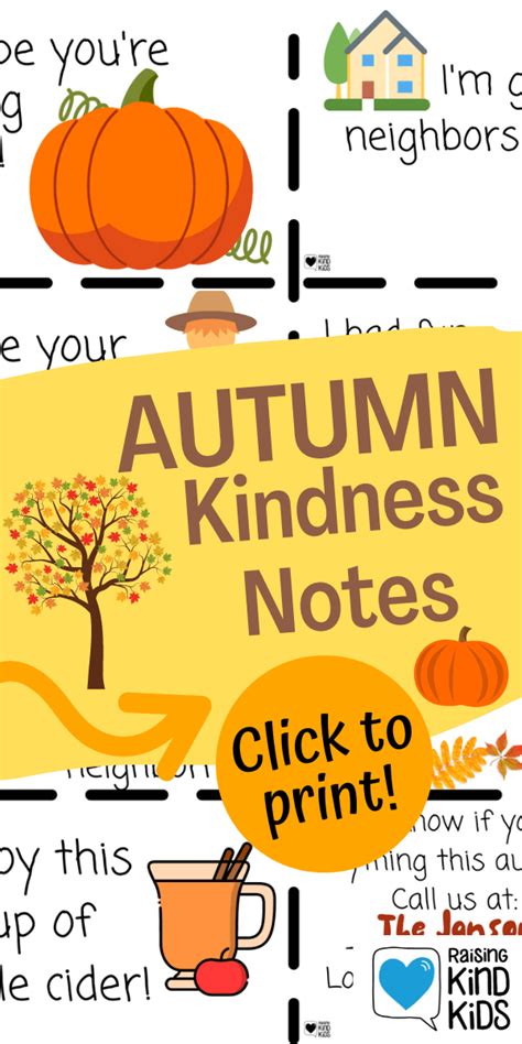Autumn Kindness Quotes