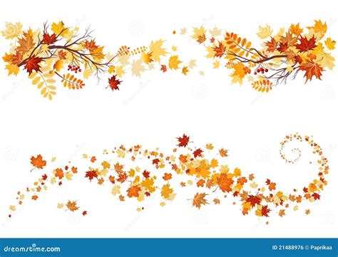 Autumn Leaves Border
