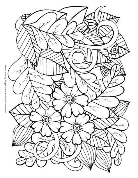 Autumn Printable Coloring Pages