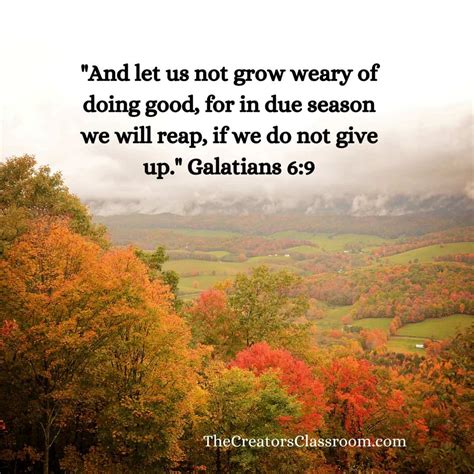 Autumn Quotes Bible