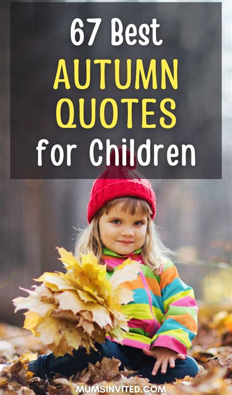 Autumn Quotes Kids