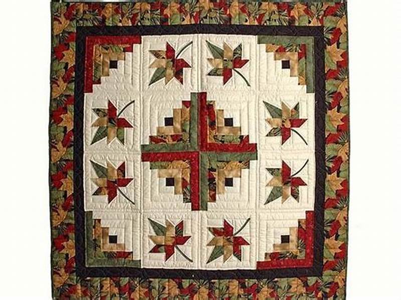 Autumn Splendor Log Cabin Quilt Pattern