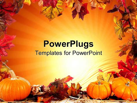 Autumn Themed Powerpoint Template