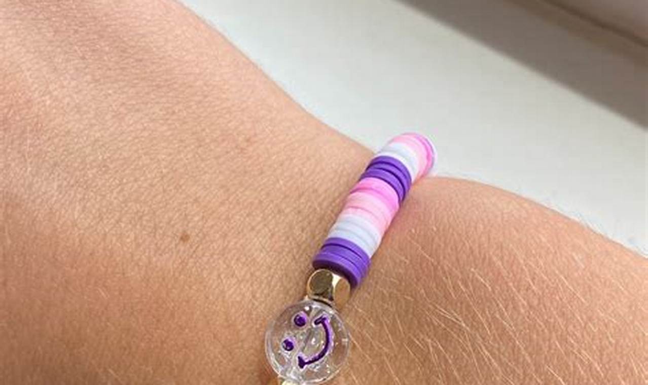 Ava Bracelet Purple Light