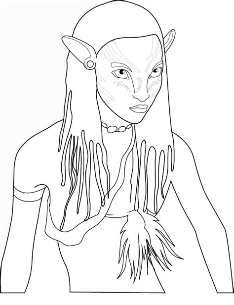 Avatar Coloring Pages Printable