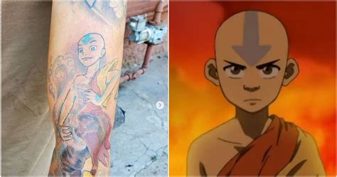 Avatar Aang Tattoo