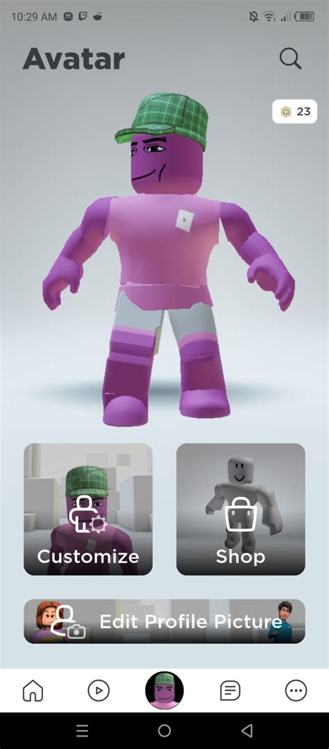Avatar Customization: Making My Roblox Account Unique