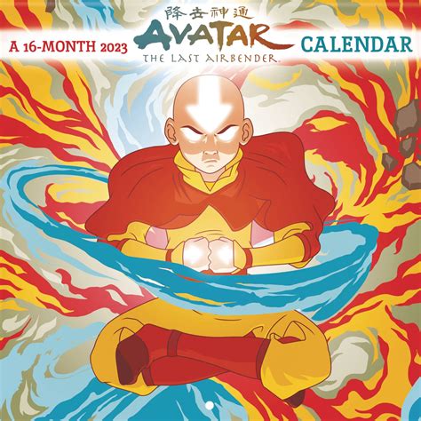 Avatar The Last Airbender Calendar