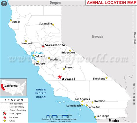 Avenal topographic map, CA USGS Topo Quad 36120a2