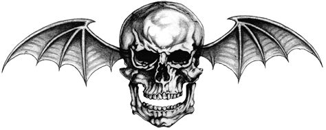 My Avenged Sevenfold (A7X) deathbat chest piece tattoo