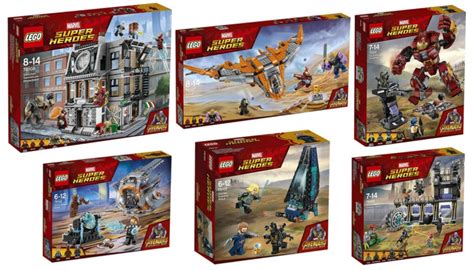 Avengers Infinity War Sets