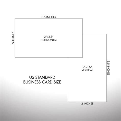 The Standard Dimensions And Paper Sizes For Business Cards