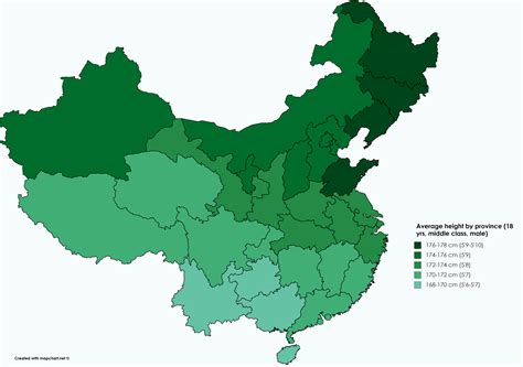 China altitude map China elevation map (Eastern Asia Asia)